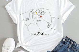 create perfect custom minimalist t shirt design