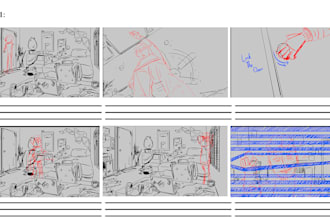 create storyboards for your film or animation or ad