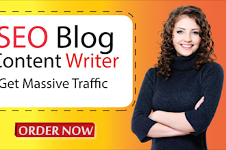 be your SEO website content writer or blog and article