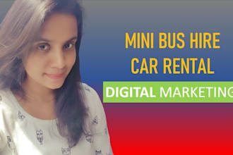 digital marketing and SEO for minibus hire or car rental companies UK USA