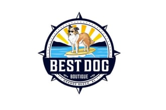 design a fantastic dog logo or icon for you