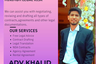 be your online lawyer for your legal and business contract