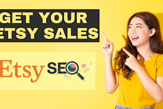 write etsy SEO listings title tags and descriptions