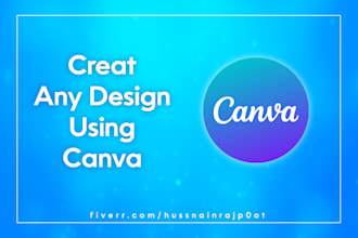 create any design using canva pro