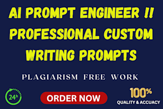 be professional ai prompt engineer for your any content