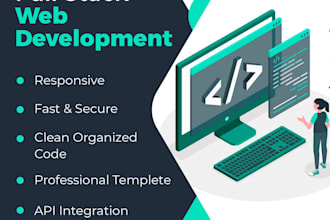develop and fix web apps using php laravel, vuejs and nuxtjs