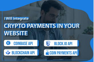 integrate crypto payment gateway to your website