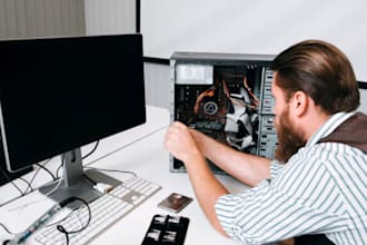 repair and fix your windows, mac, slow pc, laptop remotely