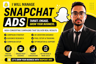 setup and manage your snapchat ads campaign