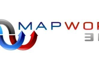 design eco cloud data, software, apps logo for IT company