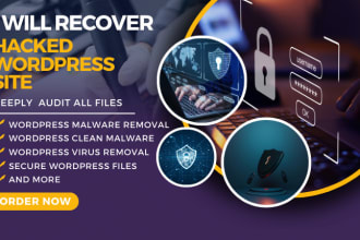 recover hacked site remove wordpress malware, clean malware, and remove viruses