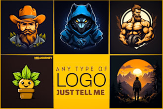 create any mascot logo using midjourney ai