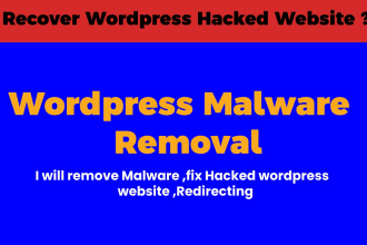 remove wordpress malware removal, recover hacked website security
