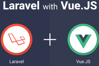 develop PHP laravel vue js website laravel api developer
