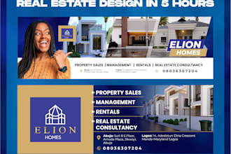 design professional real estate flyer