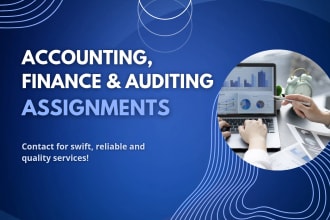 help you with your accounting and audit assignments