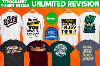 design a custom typography t shirt and graphic bulk t shirt design