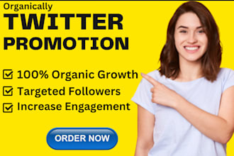 do twitter marketing, promotion for organic growth
