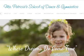 create and design your website