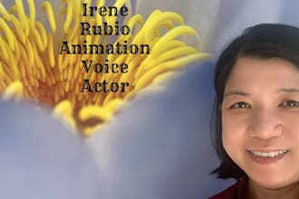 do an english animation voice over