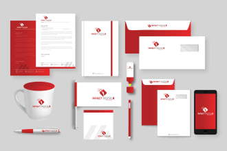 design business card letterhead logo folder all stationary
