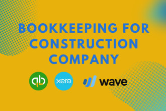 do bookkeeping for construction company in qbo xero wave