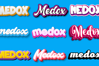 design a unique lettering logo that reflects your brand