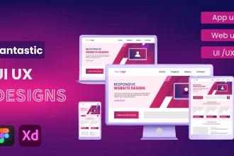 design saas website ui ux,dashboard ui,landing page mobile app,software ui ux