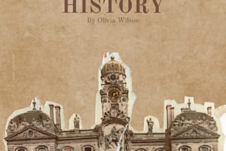 do book cover design, ebook, report, pdf cover page