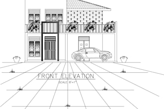 draw architectural and construction drawings