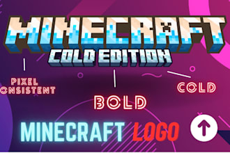 create you a custom minecraft logo