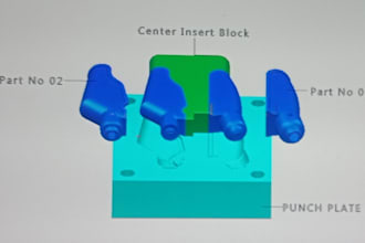 design 3d moulds for productional injection moulding