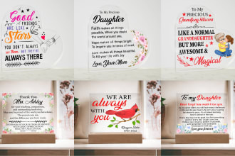 do wallet design, message card, profitable acrylic plaque gift design for amazon