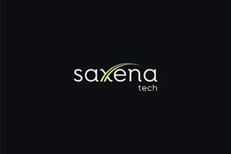 do modern technology, cyber, security logo design