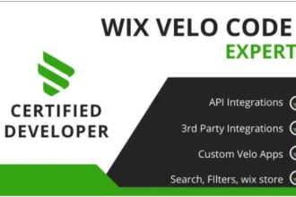 design and develop custom websites with velo by wix