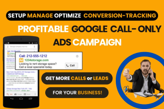 setup manage optimize google phone call only ads and conversion tracking