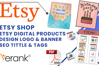 do etsy account creation, optimize etsy listings with SEO keywords