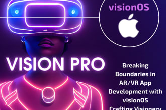 develop apple vision pro app for visionos