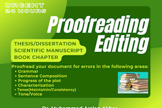 proofread and edit your technical document immediately
