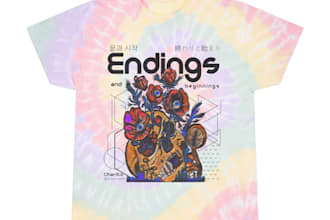 create an art collage tee shirt