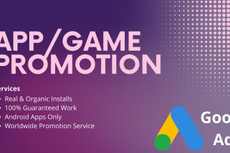do guaranteed android app and game promotion