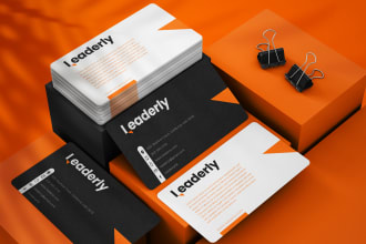 do professional business card stationery and brand style guides with logo design