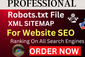 fix all kind of robots txt and XML sitemap issue