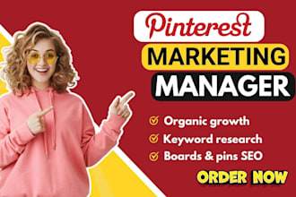 be your expert pinterest marketing manager