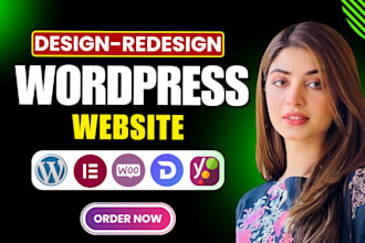 create, build, design, redesign, clone and revamp wordpress website development