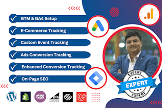 do GTM and ga4 ecommerce tracking setup