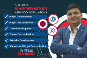 do wordpress plugin customization and development