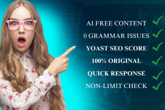 write high quality humanized SEO article