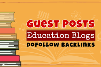 do guest posting service in high da education blogs