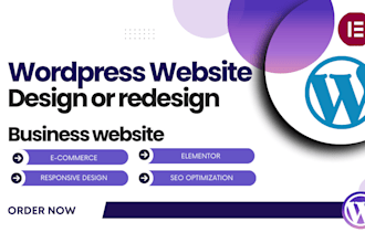 design clean and responsive wordpress website in 24 hours